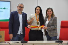 O Concello de Ames realízalle unha recepción institucional a Verónica Fernández, campioa de España de boxeo elite O Concello de Ames realízalle unha recepción institucional a Verónica Fernández, campioa de España de boxeo elite