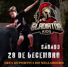 A Concellaría de Deportes organiza unha nova iniciativa para este Nadal, a Gladiator Race Kids A Concellaría de Deportes organiza unha nova iniciativa para este Nadal, a Gladiator Race Kids