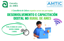 A Aula AMTIC ofrece novos cursos de alfabetización dixital nas parroquias A Aula AMTIC ofrece novos cursos de alfabetización dixital nas parroquias
