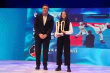 A amesá Olivia Parga foi galardoada como mellor deportista promesa feminina en categoría de base na Gala do Deporte da Deputación da Coruña A amesá Olivia Parga foi galardoada como mellor deportista promesa feminina en categoría de base na Gala do Deporte da Deputación da Coruña