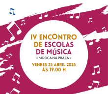 A Casa da Cultura de Bertamiráns acollerá mañá, venres 25 de abril, o IV Encontro das Escolas Municipais de Música