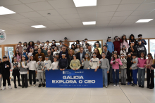 O CEIP Agro do Muíño acolleu a presentación da programación Galicia explora o ceo. Camiño da eclipse 2026 da Xunta de Galicia O CEIP Agro do Muíño acolleu a presentación da programación Galicia explora o ceo. Camiño da eclipse 2026 da Xunta de Galicia