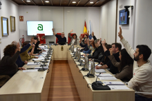 O Pleno aproba todos os puntos incluídos na orde do día da sesión ordinaria de marzo