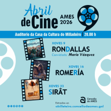 Nova sesión do Abril de Cine co filme “Romería” Nova sesión do Abril de Cine co filme “Romería”