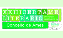 Manuel Portas Fernández, Carlos Negro Romero e Dolores Vilavedra Fernández forman o xurado do XXIII Certame Literario de Ames