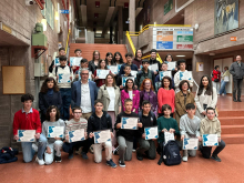 O alcalde de Ames participa no acto de clausura do curso 2025-2026 do proxecto Estalmat-Galicia O alcalde de Ames participa no acto de clausura do curso 2025-2026 do proxecto Estalmat-Galicia
