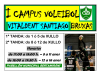 Cartel do primeiro campus de voleibol Bruxas