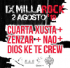 Portada do cartel do IX Millarock 2019