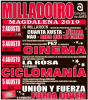 Cartel das festas do Milladoiro