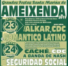 Cartel das festas da parroquia da Ameixenda