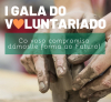 Cartel da Gala do voluntariado de Ames