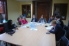 Imaxe da reunión mantida en outubro de 2018 polo GDR 19 Terras de Compostela sobre a xestión do xeodestino turístico Terras de Santiago