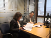 Imaxe da sinatura do contrato por parte dun representante da empresa empresa Galitec Desarrollos Tecnológicos SL