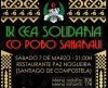 Cartel da novena edición da cea solidaria co pobo saharauí en apoio ao programa Vacacións en Paz