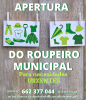 Apertura roupeiro municipal