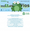 Cartel informativo Móllate polos ríos.