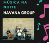 Cartel da actuación de Havana Group en Bertamiráns