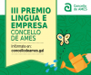 Cartel III Premio Lingua e Empresa.