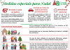 Cartel informativo das medidas especiais fronte á Covid para o Nadal