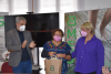 A Corporación Municipal de Ames recibe a activista salvadoreña Morena Herrera