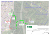 Plano das rutas ambientais que se van crear na zona sur do Milladoiro
