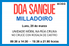 A unidade móbil de doazón de sangue estará este luns 28 de marzo no Milladoiro