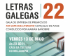 Cartaz do acto do Día das Letras Galegas