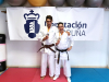 O veciño do Milladoiro David Ángel Díaz conseguiu unha prata na Copa de España de karate por estilos