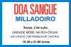 A unidade móbil de doazón de sangue estará este xoves 2 de xuño no Milladoiro A unidade móbil de doazón de sangue estará este xoves 2 de xuño no Milladoiro