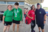 Nicolás Collazo e María Estévez, do Ames Atletismo, campións galegos sub16