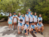 Representantes da selección galega nos campionatos sub10. Fotografía da Federación Galega de Xadrez