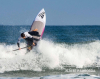 Guillermo Carracedo, surfeando no campionato SUP Olas 2022