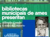 Nova edición dos &quot;Encontros literarios en Ames&quot; con &quot;A conto do literario&quot;, de Alfredo Conde