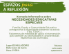 Cartaz dos Espazos para a reflexión