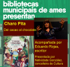 Cartaz do encontro literario con Charo Pita