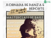 Cartaz da masterclass de danza