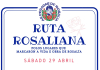 Cartaz da ruta rosaliana "As pegadas de Rosalía"