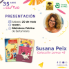 Cartaz da presentación de Susana Peix