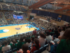 110 nenos/as das Escolas deportivas de baloncesto e integrantes do club Basquet Ames asisten a un partido do Monbus Obradoiro