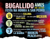 Cartaz das festas de San Pedro de Bugallido 2023