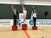 Imaxe do podio na categoría xuvenil feminina