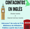 Cartaz dos contacontos en inglés