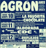 Cartaz das festas en Agrón de agosto do 2023