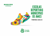 Cartaz das Escolas deportivas 2023-2024
