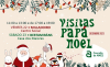 Cartaz da visita de Papá Noel