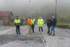 Execútanse as obras de pavimentación das estradas de A Garea e Sandar por 240.000 euros
