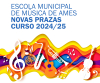 A Escola Municipal de Música de Ames abre o prazo de inscrición extraordinario para o curso 2024-2025 A Escola Municipal de Música de Ames abre o prazo de inscrición extraordinario para o curso 2024-2025