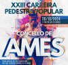 O domingo 20 de outubro Ames celebrará a súa XXIII Carreira Pedestre Popular