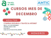 A Aula AmTIC organiza novos cursos neste mes de decembro para a rapazada e adultos