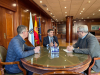 Blas García e Pedro Blanco acordan crear unha comisión de seguimento para supervisar o avance nas obras de humanización do Milladoiro